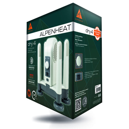 ALPENHEAT - Sko Tørker Dry4 - Rask Tørking & Koselig Komfor for Dine Sko! 👟✨
