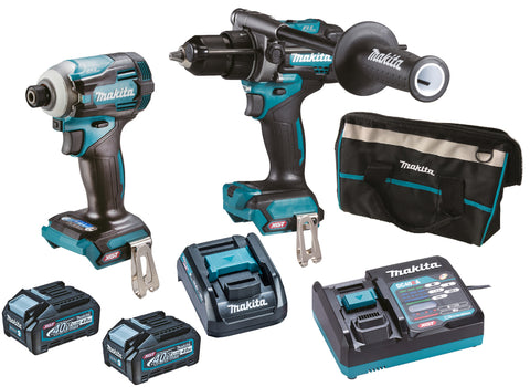 Makita - SET Battery Impact Wrench and Battery Hammer Drill Driver XGT ® - Power Tools for Every Job! ⚒️💪🔋