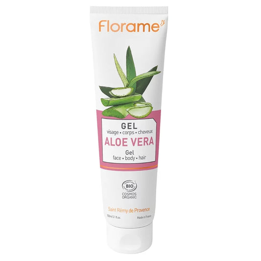 Florame Organic Aloe Vera Gel for Face, Body & Hair - 150ml 🌿