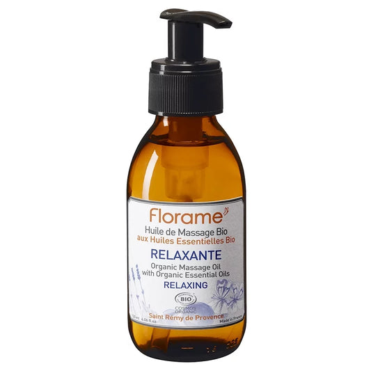 Florame Relaxing Organic Massage Oil - 120ml 🌸✨