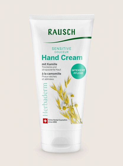 RAUSCH - Sensitive Hand Cream with Chamomile 🌼 - Hydrating Hand Treatment