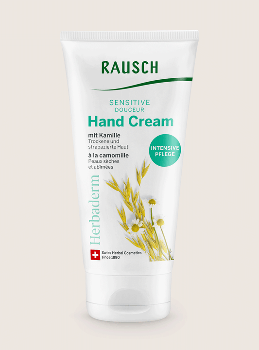 RAUSCH - Sensitive Hand Cream with Chamomile 🌼 - Hydrating Hand Treatment