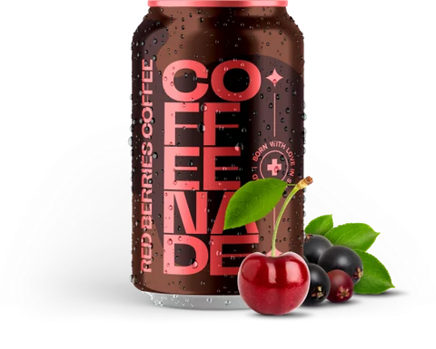 Coffeenade - COFFEENADE Red Fruits - Refreshing Cold Coffee Delight with Cherry & Elderberry! 🍒☕✨