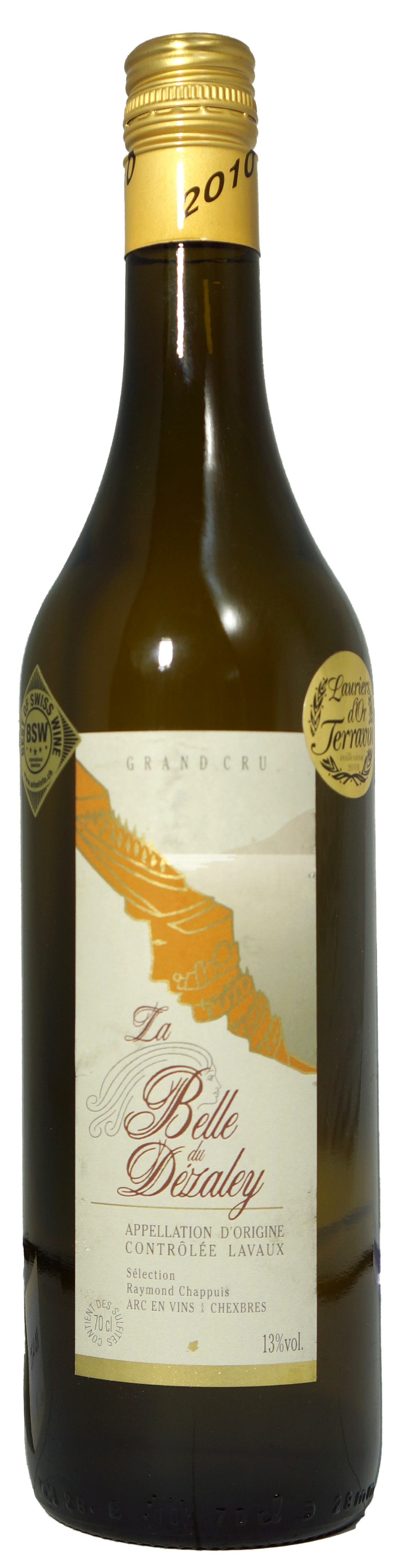 Sélection Raymond Chappuis Dézaley Grand Cru AOC La Belle du Dézaley 2022 Blanc
