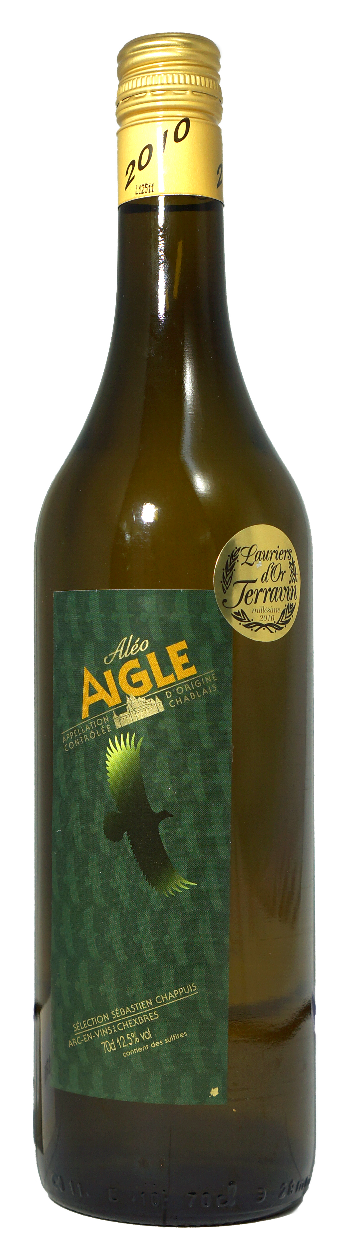 Sélection Sébastien Chappuis Aigle AOC Aléo blanc 2023 Blanc