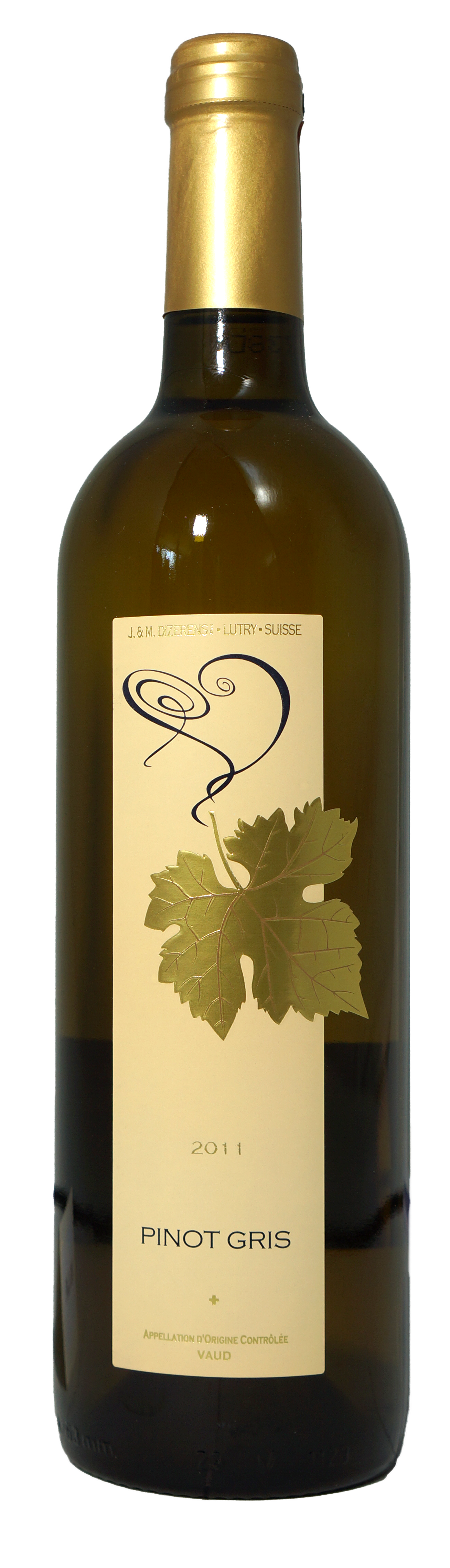 J&M Dizerens Pinot Gris AOC Vignefol - J&M Dizerens 2024 Blanc