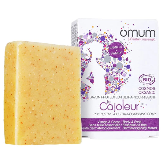 🌿 Omum Le Cajoleur Nourishing Soap – 100g 🌿