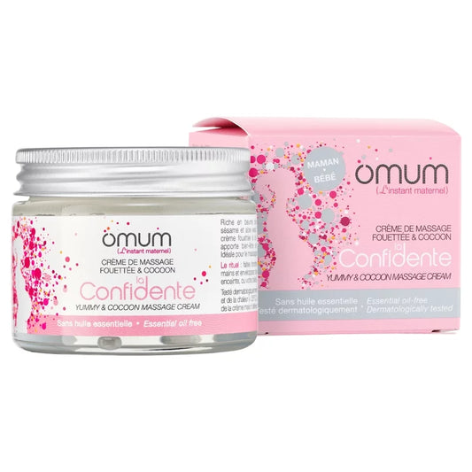 🌿 Omum La Confidente Whipped & Cocooning Organic Body Cream – 50ml 🌿