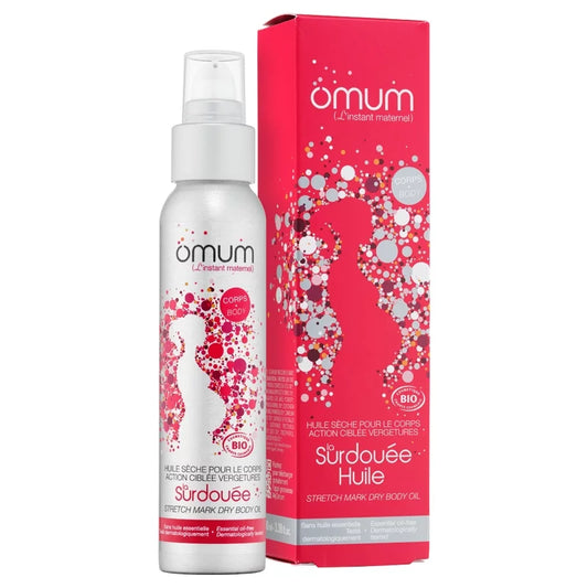 🌿 Omum Stretch Mark Complex with 9 Organic Dry Oils – 100ml 🌿