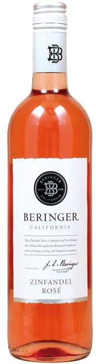 Beringer Vineyards Beringer Zinfandel Rosé 2023 Rosé
