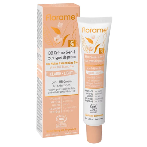 Florame BB Cream 5-in-1 Light - 40ml 🌸✨