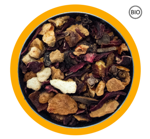 Mélange Fruité de Noël BIO – Organic Christmas Fruit Infusion – 100g 🎄🍎