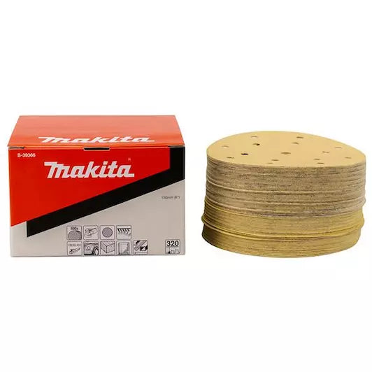 Makita - Sandpaper Ø 150 mm - Smooth Surfaces Made Easy! ✨🛠️