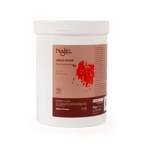 🌿 Najel Red Clay – 100% Natural, 900g 🌿