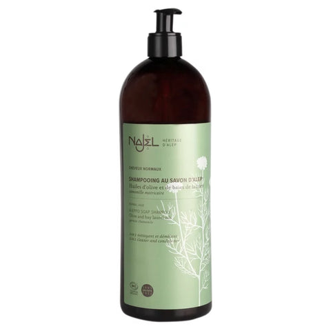 Najel 2-in-1 Shampoo for Normal Hair - Organic Aleppo Soap & Chamomile - 1L