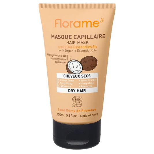 🌿 Florame Organic Hair Mask for Dry Hair - 150ml 🌿