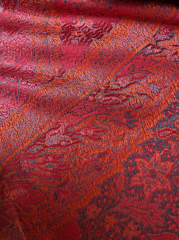 AISHITERU - Nareen Silk Scarf – Cherry Symphony, Bold Silk Shine ✨💎