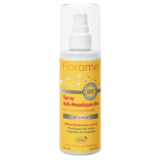 🌿 Florame Organic Mosquito Repellent Spray - 90ml 🌿