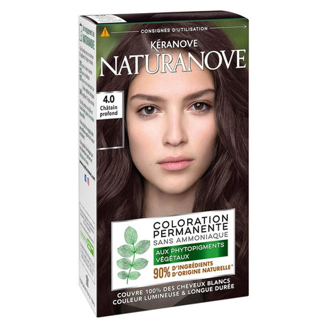 🌟 Naturanove Coloration Permanente Châtain Profond 4.0 🌟