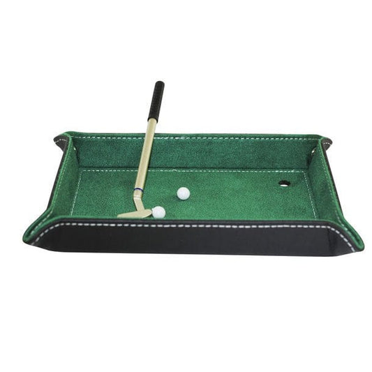 Desk Pultschale Golf – Mit Mini-Putter & Golfball