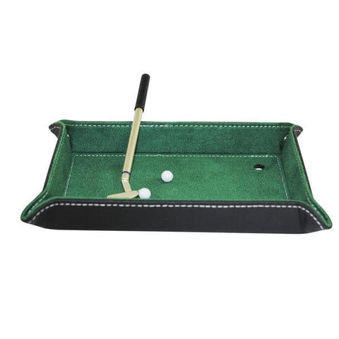 Desk Pultschale Golf – Mit Mini-Putter & Golfball