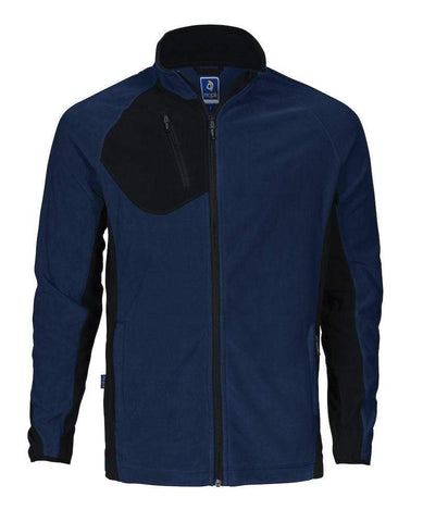 Projob Herren Microfleece Jacke mit Raglanärmeln