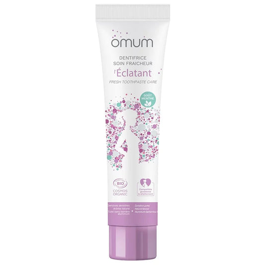 🌿 Omum L’Éclatant Fluoride-Free Toothpaste – 75ml 🌿