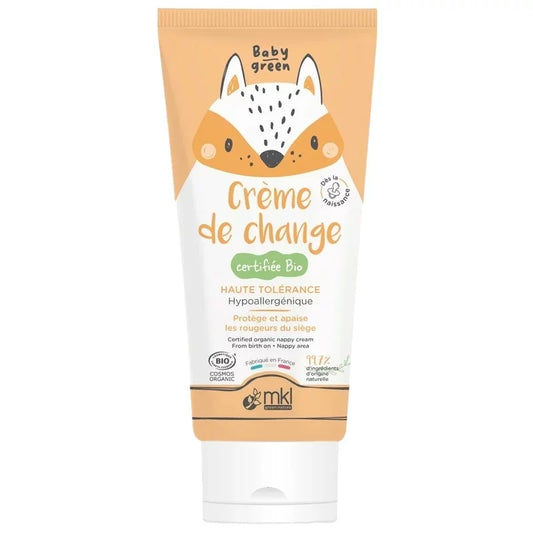 MKL GREEN NATURE - Crema Cambiante Calmante y Protectora (100ml) - Cuidado Suave para la Piel de tu Bebé 🦸‍♀️💚