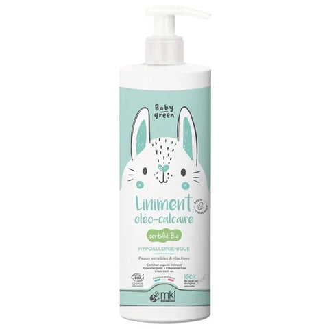 MKL GREEN NATURE - Linimento Orgánico para Bebés - 400ml 🌱💚 ¡Cuidado Suave para Tu Bebé!