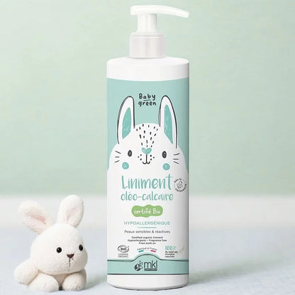 MKL GREEN NATURE - Linimento Orgánico para Bebés - 400ml 🌱💚 ¡Cuidado Suave para Tu Bebé!