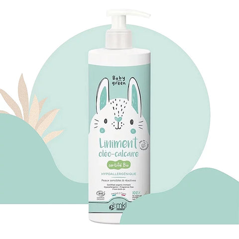 MKL GREEN NATURE - Linimento Orgánico para Bebés - 400ml 🌱💚 ¡Cuidado Suave para Tu Bebé!