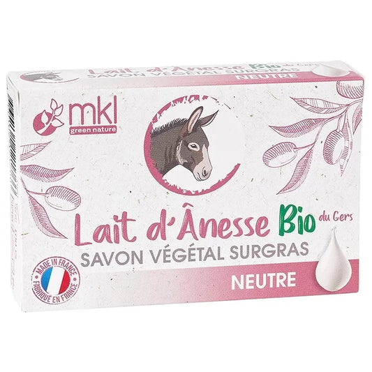 MKL VERT NATURE - Savon Nourrissant au Lait d'Âne & Huile d'Amande Douce - Choyez Votre Peau Naturellement ! 🧼🐴✨