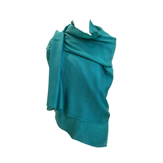 AISHITERU - Nerida Cashmere Shawl – Ocean Whisper - Ocean-soft Luxury ✨💙
