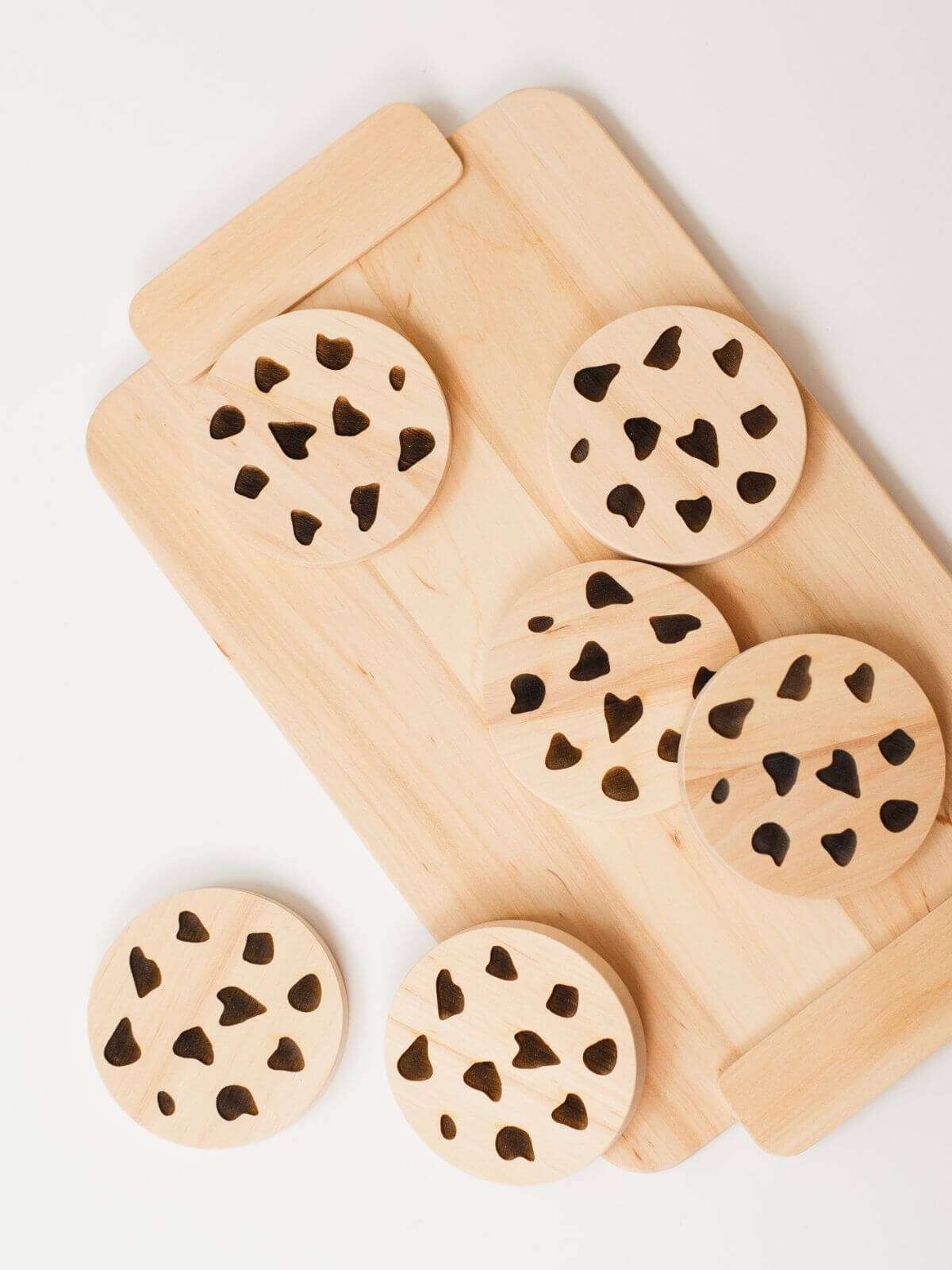 wooden biscuits  toy cookies