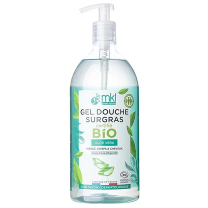 MKL GREEN NATURE - Gel de Duche de Aloe Vera Orgânico (1L) - Limpeza Refrescante e Nutritiva 🌿🚿