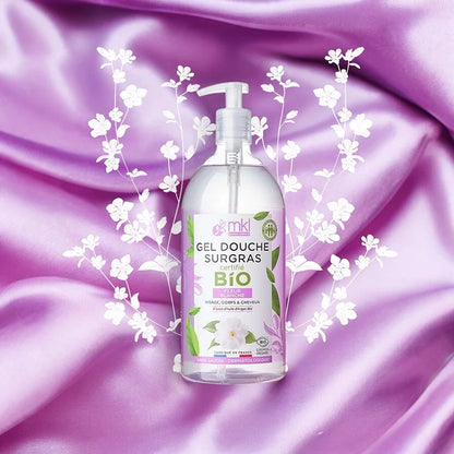 MKL GREEN NATURE - Hvid Blomst Brusegel (1L) - Opfrisk Dine Sanser! 🌸🛁