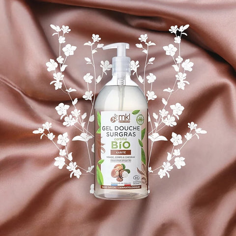 MKL GREEN NATURE - Gel Douche au Beurre de Karité Bio (200ml) - Chouchoutez Votre Peau Naturellement ! 🌿🧴