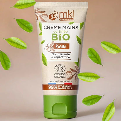 MKL GREEN NATURE - Crème pour les mains au beurre de karité nourrissante et réparatrice (50ml) - Revitalisez votre peau naturellement ! 🌿👐