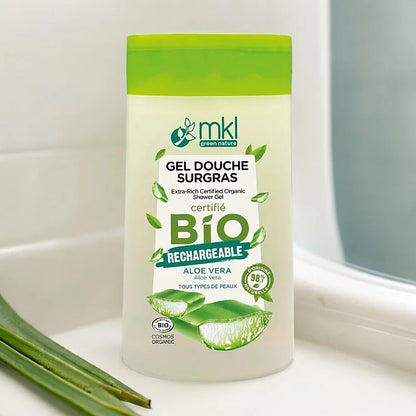 🌿 MKL Green Nature Refreshing Aloe Vera Shower Gel 🍃