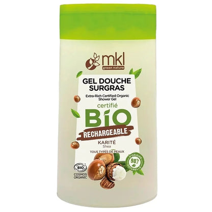 MKL GREEN NATURE - Gel de Ducha de Karité Orgánico - ¡Refresca Tu Piel de Manera Natural! 🌿🚿