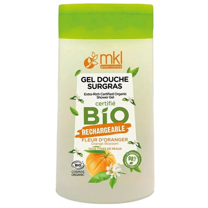 MKL GREEN NATURE - Gel de Duche com Flor de Laranjeira (200ml) - Refresque e Revitaliza a Sua Pele! 🍊✨