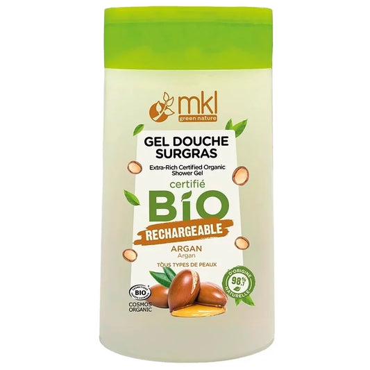 MKL GREEN NATURE - Gel de Ducha de Aceite de Argán Orgánico - ¡Refresca Tu Piel de Manera Natural! 🌿✨