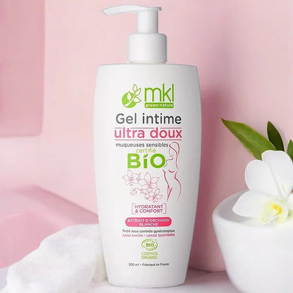 🌿 MKL Green Nature Ultra Gentle Intimate Gel with White Orchid – 200ml 🌿