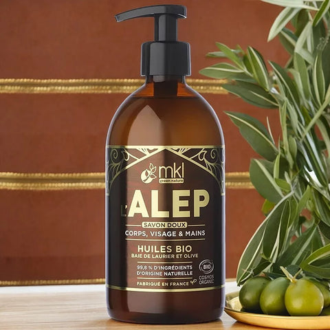 🌿 MKL Green Nature Organic Aleppo Liquid Soap 🌿