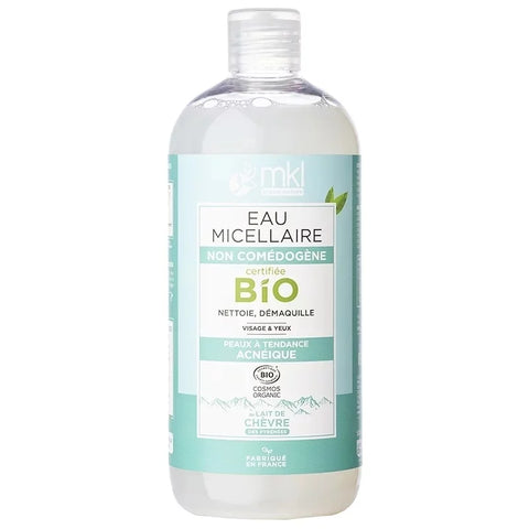 MKL GREEN NATURE - Niet-Comedogene Micellaire Water met Biologische Geitenmelk (500ml) - Vernieuw & Hydrateer Je Huid 💧🌸