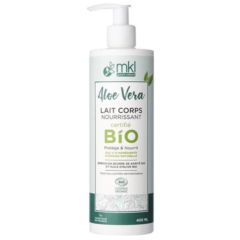 MKL GREEN NATURE - Loção Corporal Nutritiva com Aloe Vera Biológica (400ml) - Hidrate a Sua Pele de Forma Abençoada! 🌿🧴