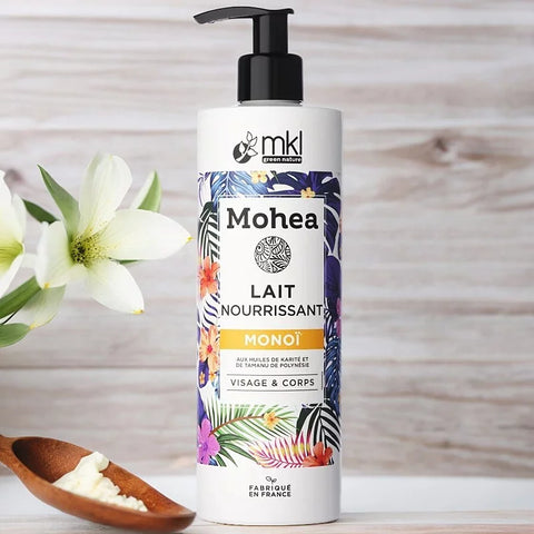 MKL GREEN NATURE - Lotion Nourrissante pour le Visage et le Corps – 400ml 🌱✨ Offrez à Votre Peau!