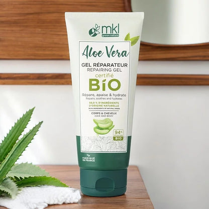 MKL GREEN NATURE - Aloe Vera Reparerende Gel (100ml) - Opfrisk & Vitaliser Din Hud! 🌱💧