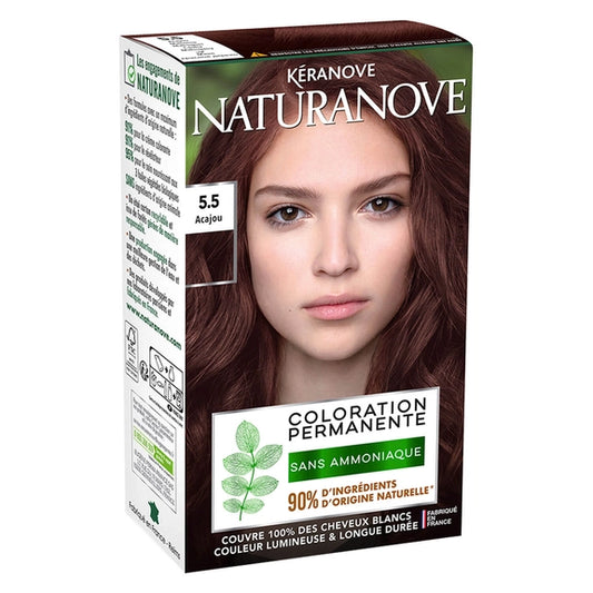 🍂 Naturanove Acajou Coloration Permanente  5.5 🍂