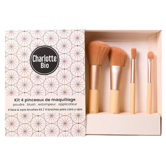 🎨 Charlotte Bio Professional Makeup Brush Kit